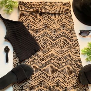 FOREVER 21 Printed Maxi Skirt